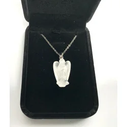 Pendentif Ange Cristal de Roche