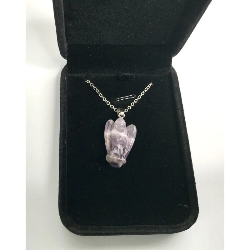Pendentif Ange Améthyste
