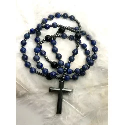 Chapelet en Lapis Lazuli &...