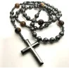 Chapelet Œil de Tigre & Hématite
