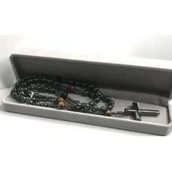 Chapelet Œil de Tigre & Hématite