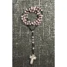 Chapelet de Douceur & Connexion – Quartz Rose & Hématite.