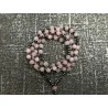 Chapelet de Douceur & Connexion – Quartz Rose & Hématite.