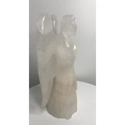 🌟 Ange en Cristal de Roche de Madagascar – 2,405 kg