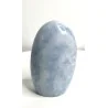 🌿 Calcite Bleue polie – Pièce unique de Madagascar.