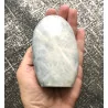 🌿 Calcite Bleue polie – Pièce unique de Madagascar.