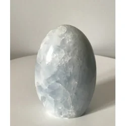 🌿 Calcite Bleue polie –...