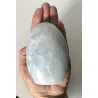 🌿 Calcite Bleue polie – Pièce unique de Madagascar.