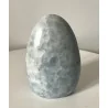 🌿 Calcite Bleue polie – Pièce unique de Madagascar.