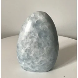 🌿 Calcite Bleue polie –...