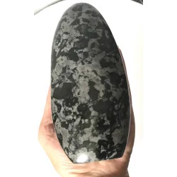 🌑 Galet Gabbro roulé – Madagascar