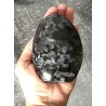 🌑 Galet Gabbro roulé – Madagascar