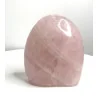 🌸 Galet de Quartz Rose de Madagascar – Base plate.