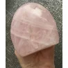 🌸 Galet de Quartz Rose de Madagascar – Base plate.