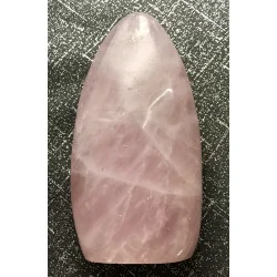 🌸 Quartz Rose poli – Madagascar.