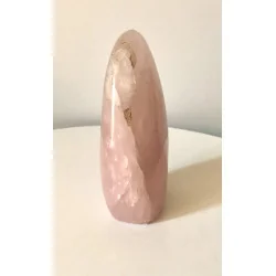 🌸 Quartz Rose poli – Madagascar.