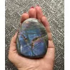 🌌 Labradorite grise – Madagascar