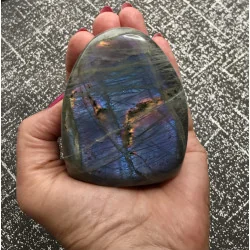🌌 Labradorite grise – Madagascar