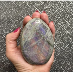 🌌 Labradorite grise – Madagascar