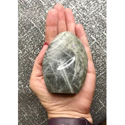 🌌 Labradorite grise – Madagascar