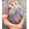 🌌 Labradorite grise – Madagascar
