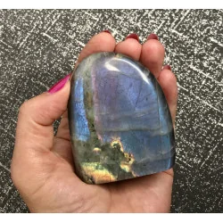 🌌 Labradorite grise – Madagascar