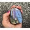 🌌 Labradorite grise – Madagascar