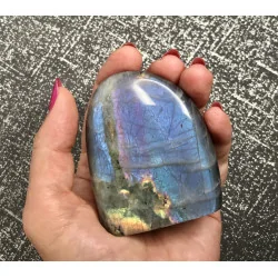 🌌 Labradorite grise – Madagascar