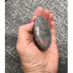 🌌 Labradorite grise – Madagascar