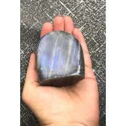🌌 Labradorite grise – Madagascar