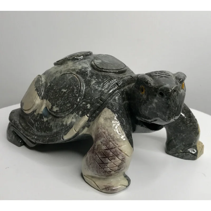 🐢 Tortue en Stéatite, Pierre de Savon.