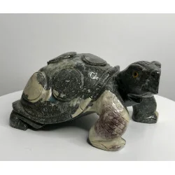 🐢 Tortue en Stéatite, Pierre de Savon.