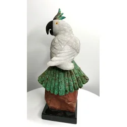 🦜 Cacatoès Sculpté