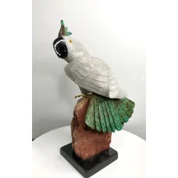 🦜 Cacatoès Sculpté