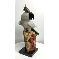 🦜 Cacatoès Sculpté