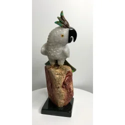 🦜 Cacatoès Sculpté