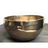 Bol chantant tibétain brillant – 13 cm – 525 g – Tradition artisanale – Avec mailloche
