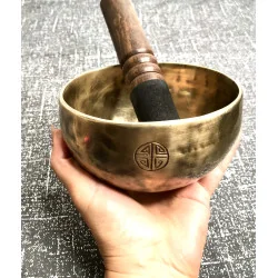 🌕 Bol Tibétain Full Moon – 13 cm – 485 g