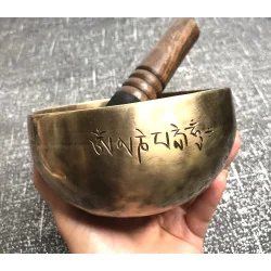 🌕 Bol Tibétain Full Moon – 13 cm – 485 g