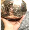 🌕 Bol Tibétain Argenté Gravé