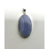 Pendentif Agate Bleue