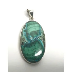 Pendentif Malachite Naturelle