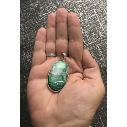 Pendentif Malachite Naturelle