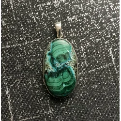 Pendentif Malachite Naturelle