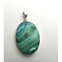 Pendentif Malachite Naturelle