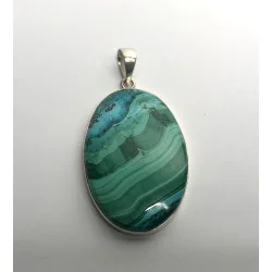 Pendentif Malachite Naturelle