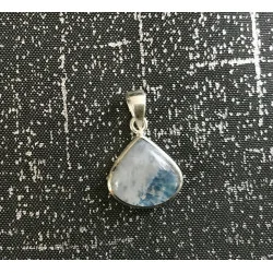 Pendentif Pierre de Lune arc-en-ciel