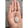 🔮 Pendentif Pierre de Lune & Topaze Bleue