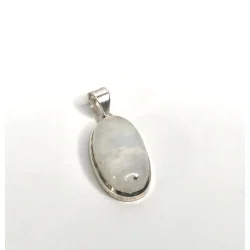 Pendentif Pierre de Lune arc en ciel