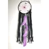 Attrape-rêves bohème noir & violet – 49 cm